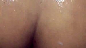 i had to drop my big black cock in this oiled big ass