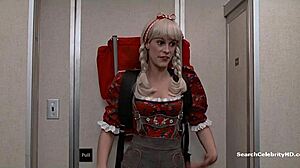 Jamie Lee Curtis in Trading Places 1983 flashes iconic tits with raw intensity.