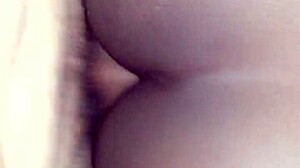 is this bitch ready for her first anal experience in the ass?