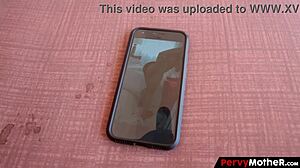 the boy flashes after seeing mom's naked videos in the garage