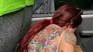 riskiest bang ever inside da bus... real public viewers!