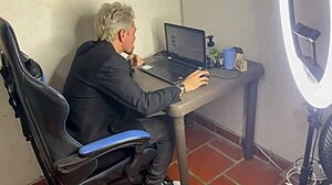 Does this Colombian secretary's big ass earn her a raise through anal sex with her boss?