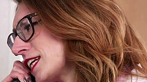 femdom cfnm doctor checks patient's big cock