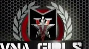 horny vixen vicky vette drills her pussy with dildo in sexcam show