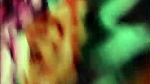 Following a fat Latina mommy bent over in the street, exposing her big ass