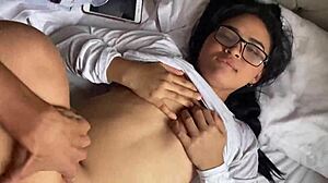 Stepsister says, 'Cum on my face'