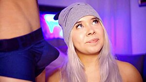 Man, Valentina from Medellín, she’s, uh, suckin’ cocks like it’s her callin’!