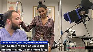 yo, Miss Mars tested with e-stim by Doctor Tampa and Nurse Kristen! ⚡