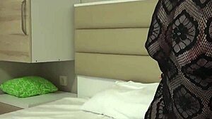 Chubby Milf Shows Holes on Webcam After Doggy Fuck