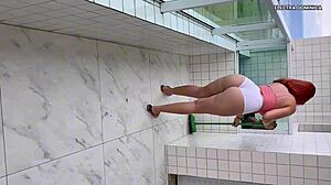 i hired a latina maid to provoke my cock with her ass