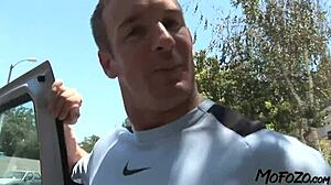 Busty Mother-In-Law Gets Cum On Tits