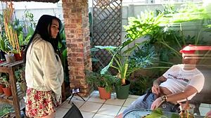 Mutual Masturbation Outdoor with My Stepsis, So Hot!