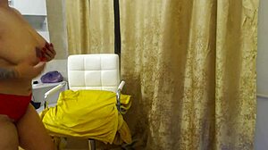 European Girl Feels Horny with Big Natural Tits