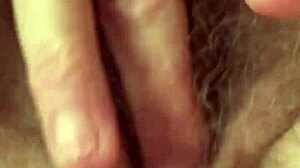 me masturbating my hairy pussy and beaver