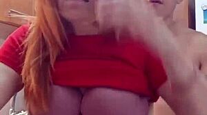 la mejor cogida con mi madrastra en la cocina