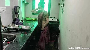 Indian Couple Fucking Hard In Kitchen On Counter