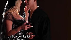 Sexmex brings sexy witch gatita veve for a quick latina blowjob and wild fucking. Her big tits drive me crazy!