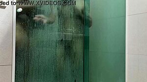 Young Guy Takes Me Passionately on All Fours in the Shower