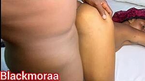 Farting Shaved Pussy Fucked Doggy By Monster Cock!