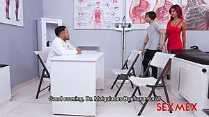 i let the docter take care of my big tits