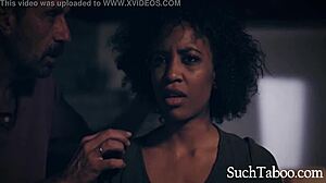 Black model transforms her look and body just for approval. She rides and grinds hard.