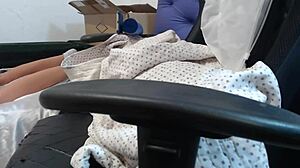 How delicious is my fuck doll lifting her ass for anal sex with toys?