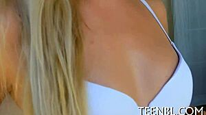 Slut Sucks Cock Hard in Rough Fucking Sex Tape