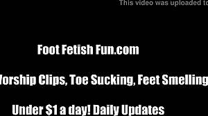 Stroke your cock to my beautiful black feet.