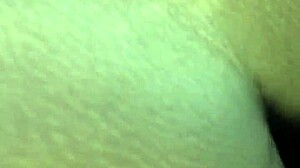 my pussy creampied on the wet cock