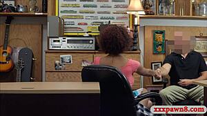 Hot Ghetto Shows Off Big Tits And Banged