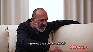 Damn! Sexmex stars bang boss's wife Kari Cachonda in wild quickie!