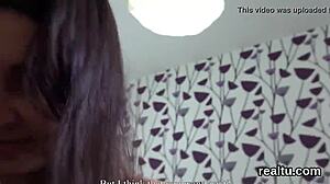 Czech Chick Seduced In Supermarket Reamed