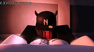 she was annoying so i punished her as a bot in roblox