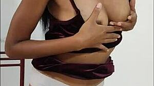 latina shakes buttocks sensually