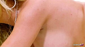 Frustrated Blonde Wife With Long Nipples Cheats Hard With Husband's Best Friend