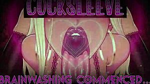 ladyboy in chastity cage submissive play