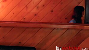 Blonde Dee Williams Facesitted By Brunette Syren De Mer In Intense Lesbian Action.