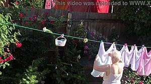 my sexy neighbor always catches my eye outside