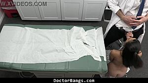 Shy Teen 18+ Patient Seduces Doctor for Help in Missionary Bang