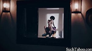 Black model transforms her look and body just for approval. She rides and grinds hard.