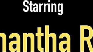 Hey, check Samantha Rone in sexy body stocking fishnets teasing herself wild.