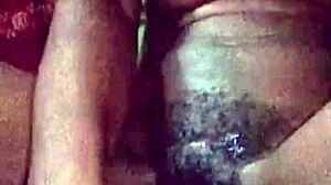 teen girl having fun alone in the dark