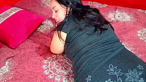 Stepson bangs young 18+ stepmother hard after sensual massage