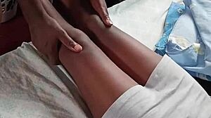 Morning Glory With Petite 18+ Chocolate Lady Moaning Loud