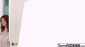 Is Teen Redhead Anna Ready For Some Hardcore Anal Fucking And Cumshot?