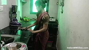 Indian Couple Fucking Hard In Kitchen On Counter