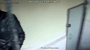 Can you believe this blonde sucking on the porch in public?