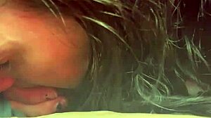 wifey sucks dick in public sex shop deepthroat