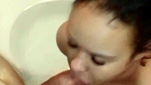 latina teen chubby sucks dick deliciously, lets me fuck doggystyle ass pussy.