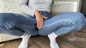 She LOSES challenge TRYING not to CUM three times